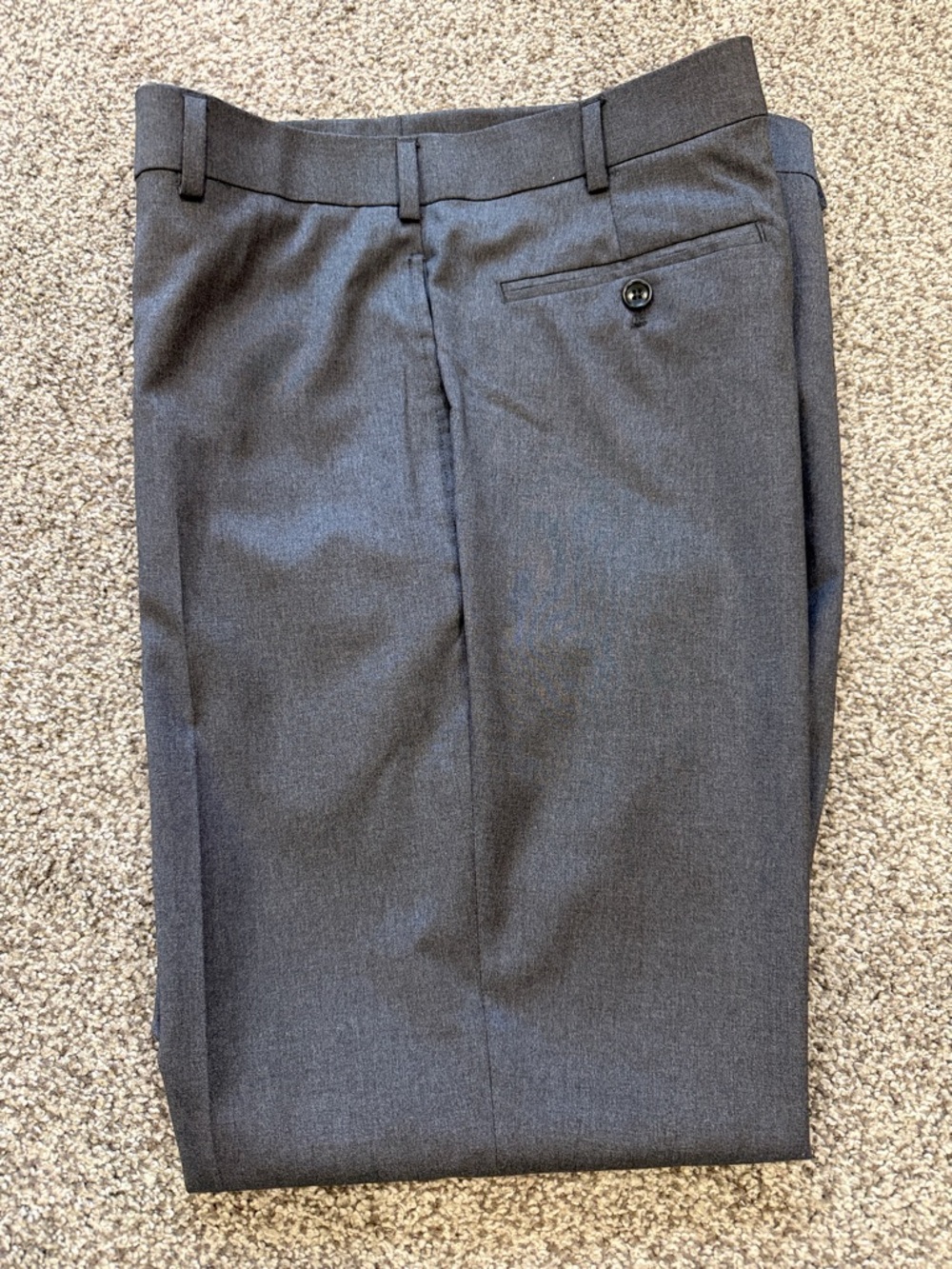 Brooks Brothers BrooksFlex Regent Fit Dress Pants- Gray